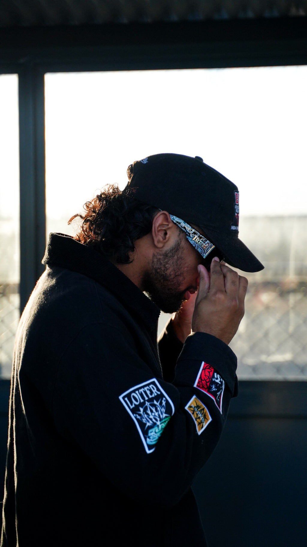 Black Bandana Locs